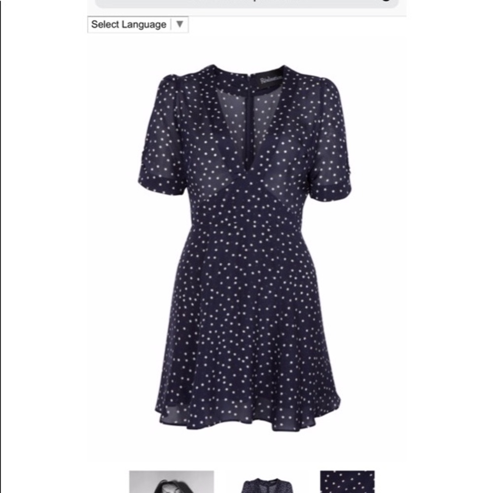 Réalisation Par - Ozzie Dress - NWT - S
